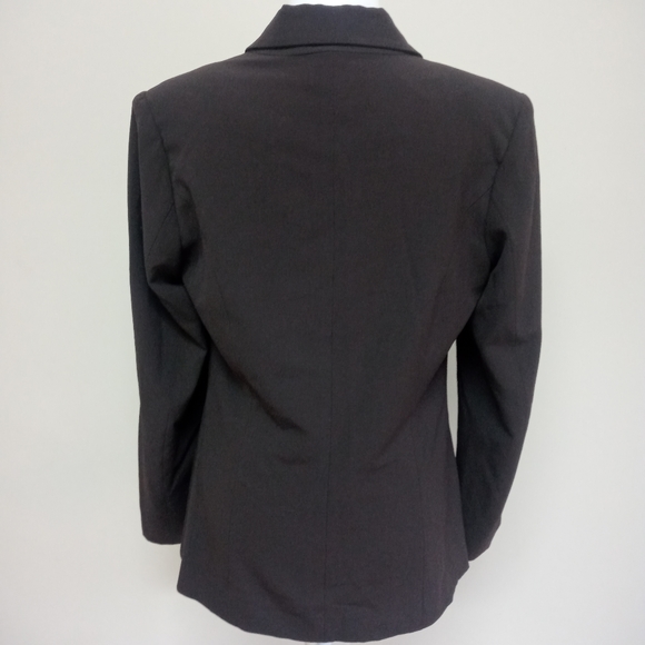 JG Hook Dark Brown Peacoat Jacket long soft - Picture 6 of 11